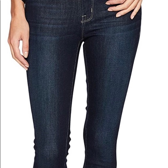 Parker Smith Skinny Shale / Dark Blue Denim Jeans - Picture 2 of 6